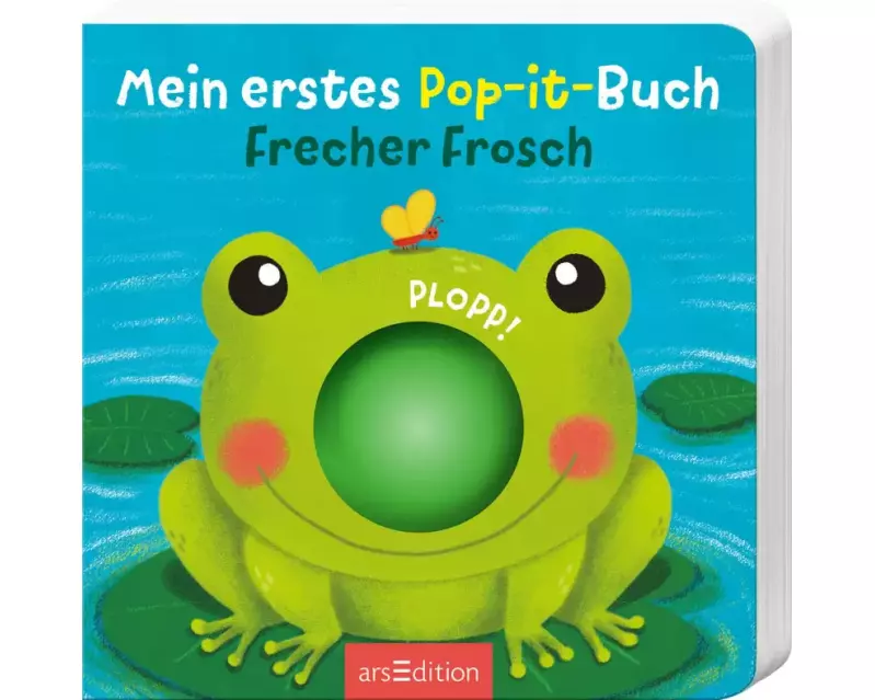 Mein erstes Pop-it-Buch – Frecher Frosch