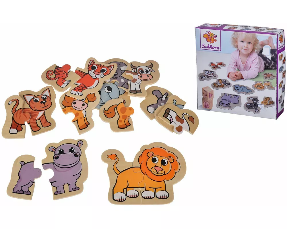 Eichhorn Tierpuzzle 16-tlg