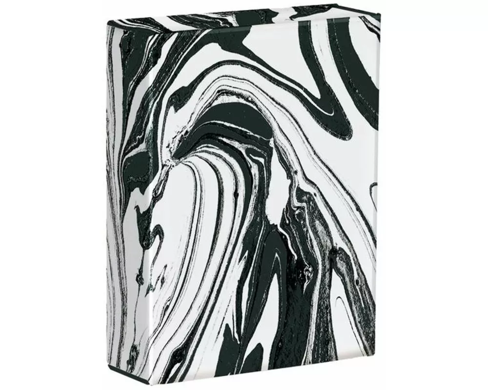 Black and White Marble Playing Cards