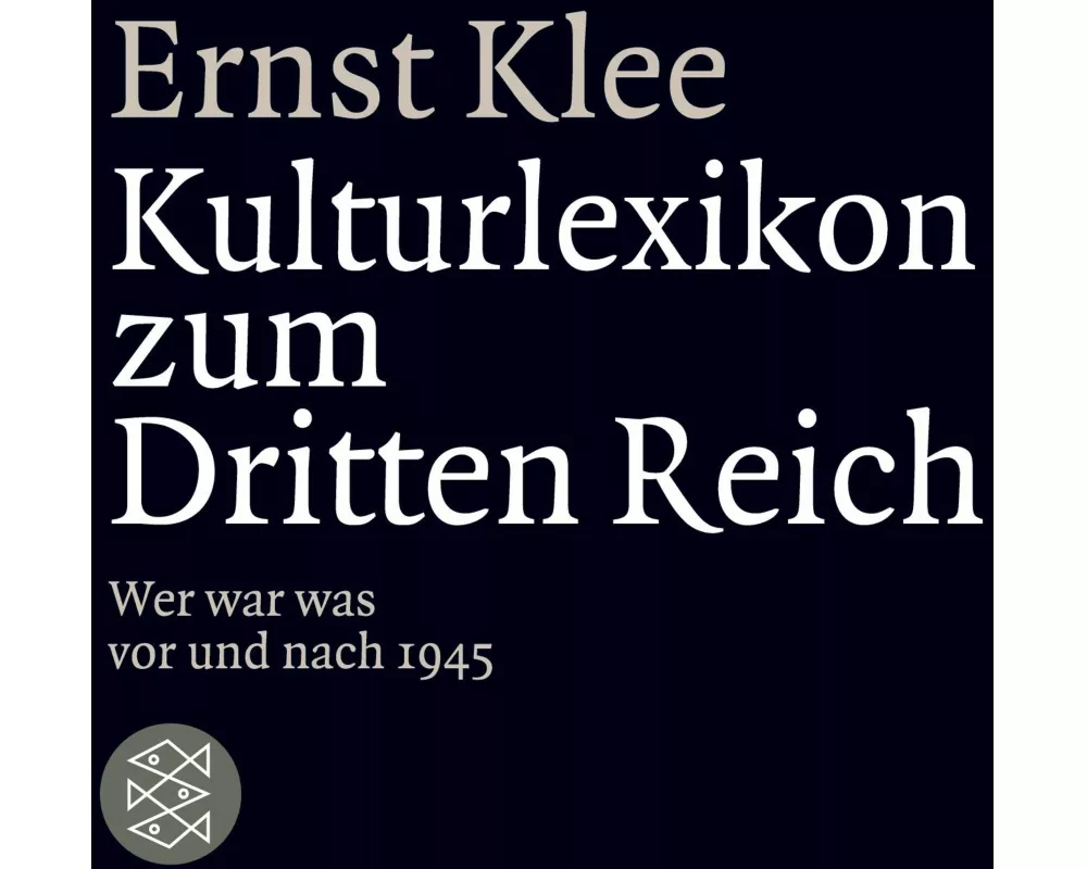 Das Kulturlexikon zum Dritten Reich