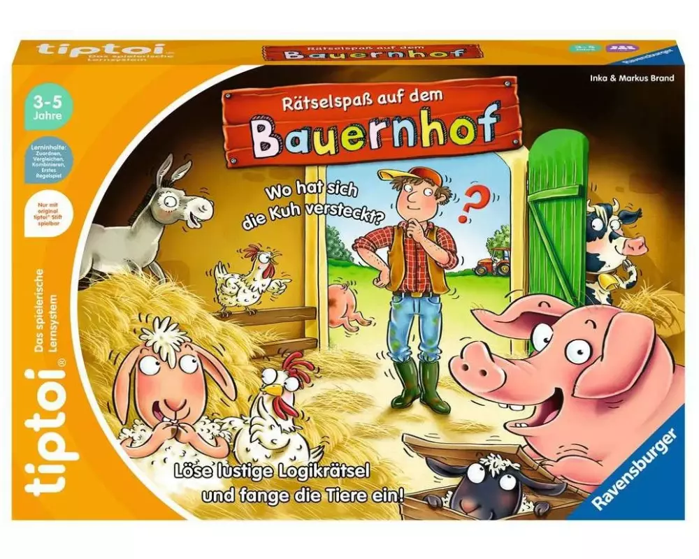 tiptoi Spiel Rätselspass auf dem Bauernhof