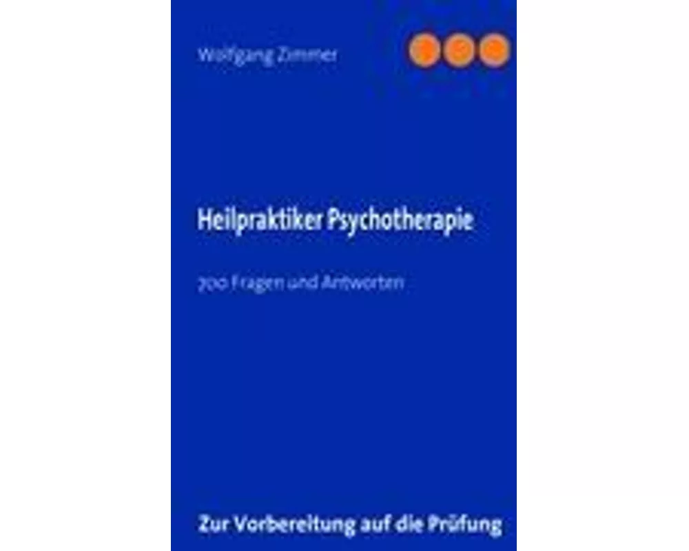 Heilpraktiker Psychotherapie