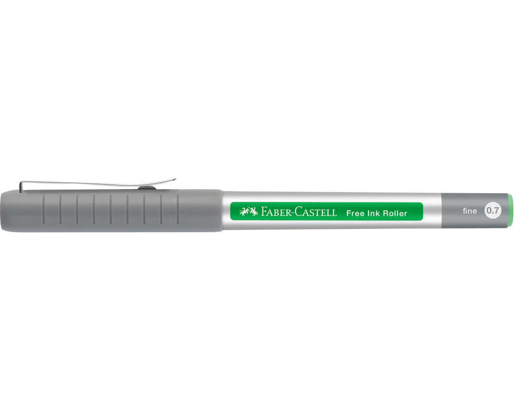 FABER-CASTELL Roller Free Ink 0.7mm 348166 grasgrün
