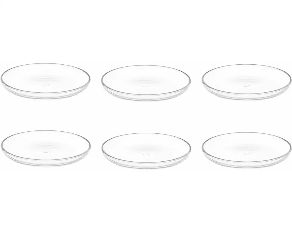 Leonardo Frühstücks- & Dessertteller Cucina Ø 18 cm, Transparent