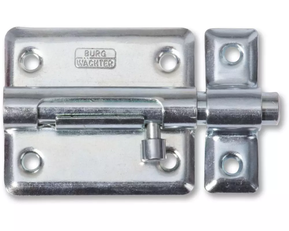 Burgwächter Grendel-Riegel GR 70 Silber