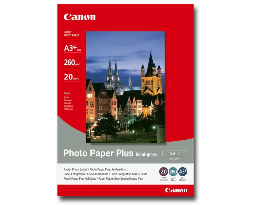 Canon SG-201 semi glossy Photo Paper inkjet 260g/m2 A3+ 20 sheet