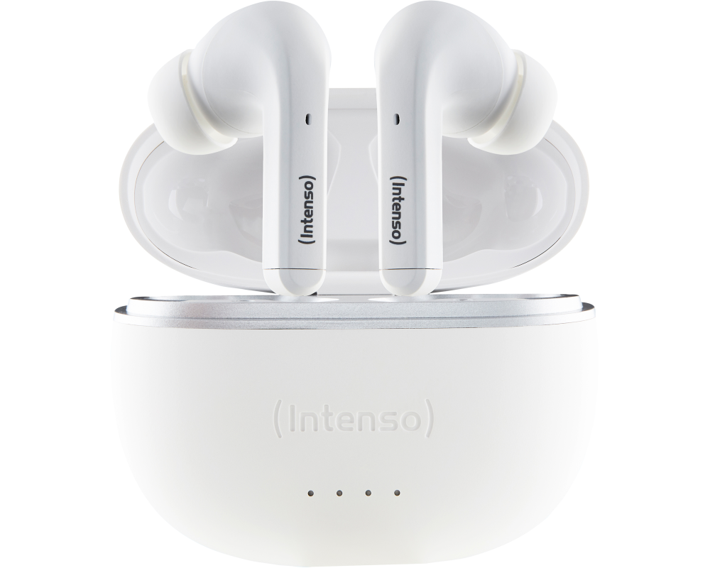 INTENSO White Buds Wirel. Earphones 3720302 T302A, ANC, white