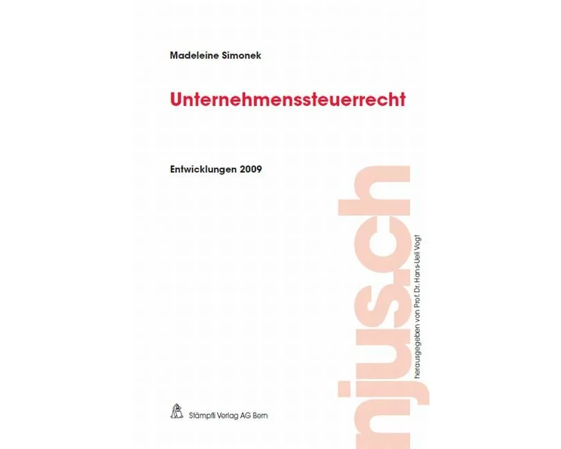 Unternehmenssteuerrecht, Entwicklungen 2009