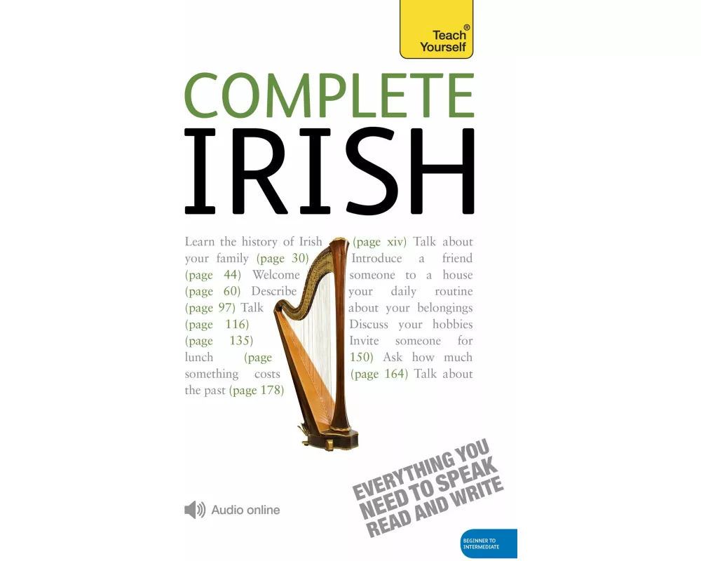 Complete Irish Beginner to Intermediate Book and Audio Course