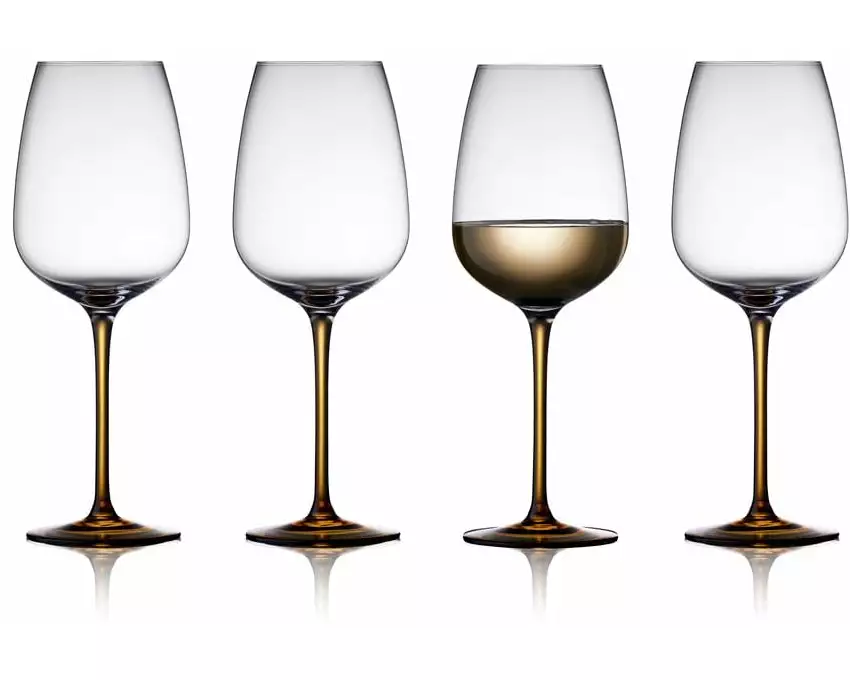 Lyngby Weingläser-Set Vienna Braun, 4 Stück, 53 cl