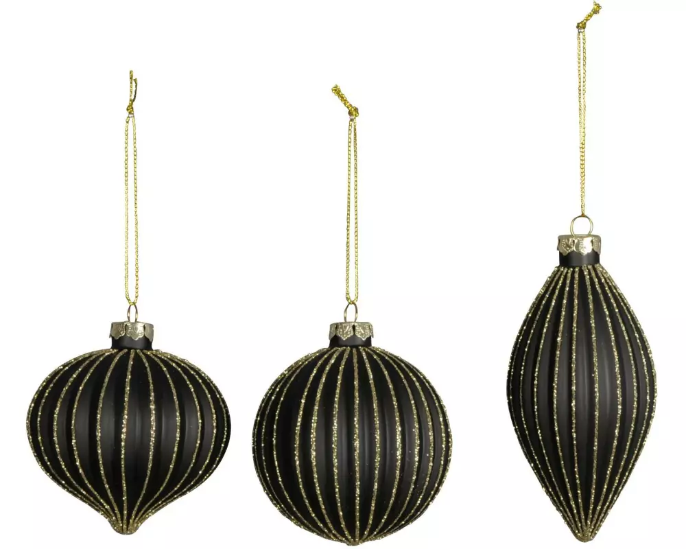 COCON Weihnachtsschmuck Zapfen, 3 Stück