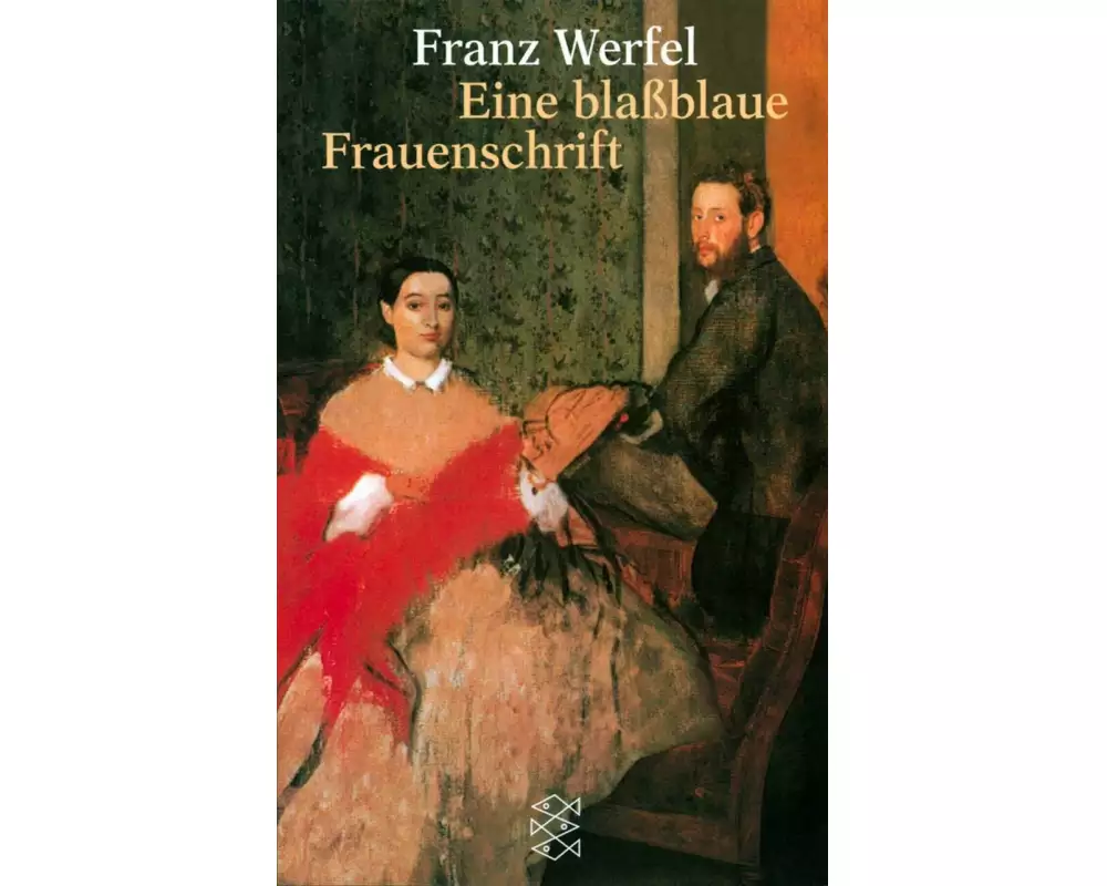Eine blaßblaue Frauenschrift