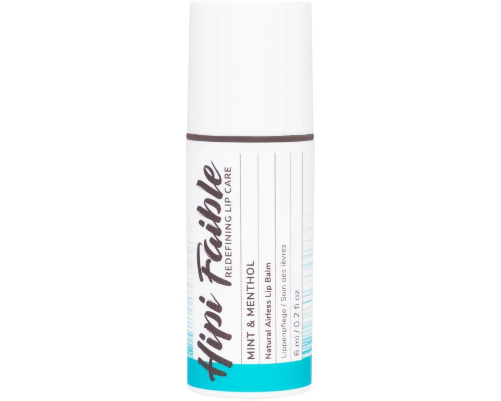 Hipi Faible Natural Airless Lipbalm – mint & Menthol 6 ml