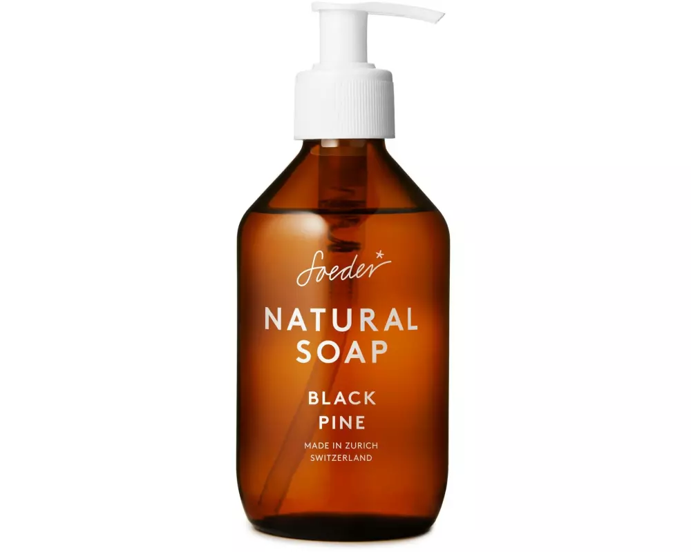 Soeder Flüssigseife Natural – Black Pine 250 ml