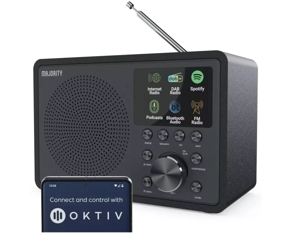 Majority Touro DAB+, Bluetooth, Spotify Connect