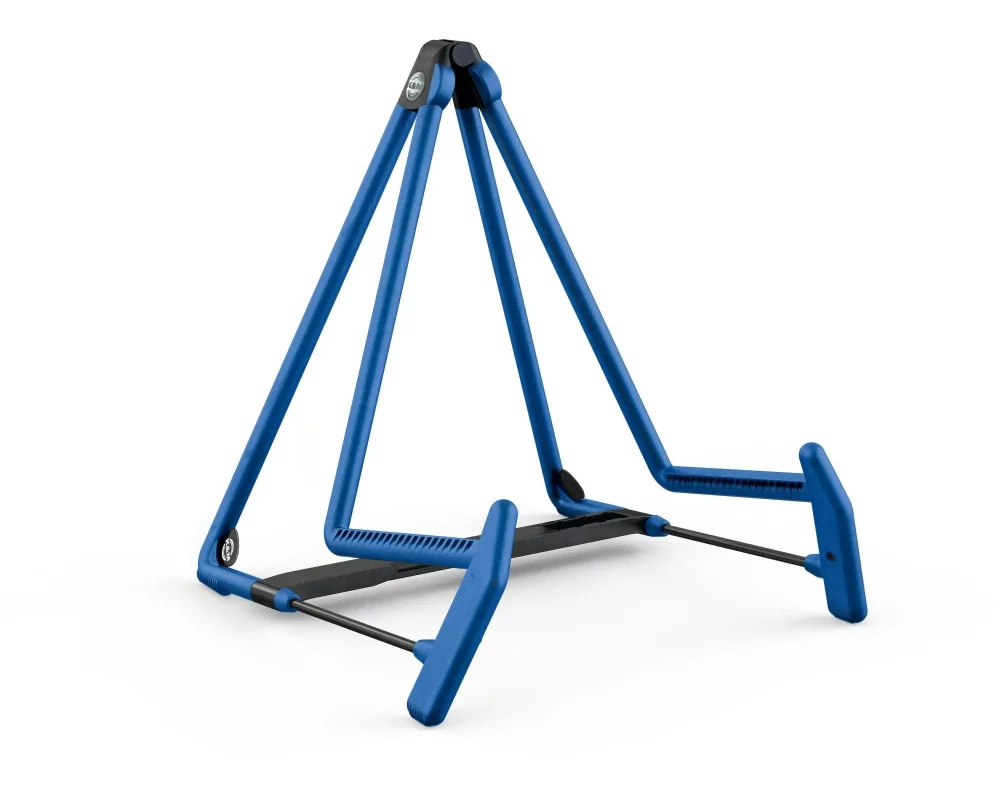 K&M A-Gitarren-Ständer 17580 "Heli 2" Blau