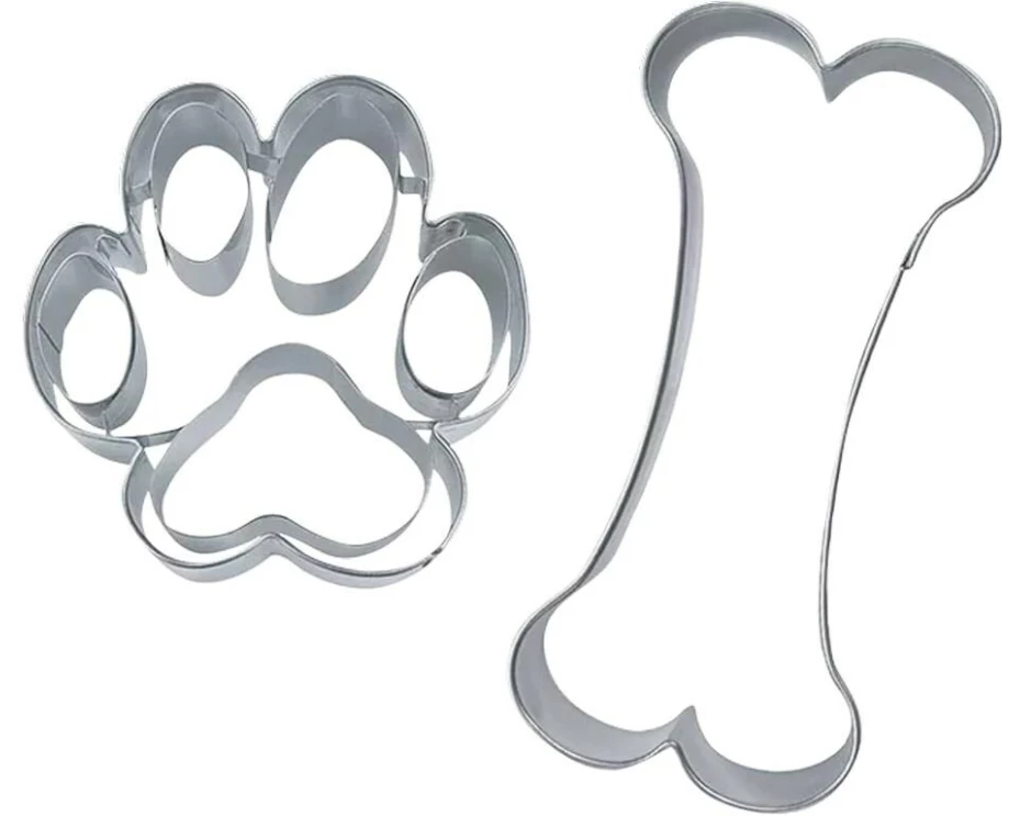 Städter Guetzli-Ausstecher Pfote, 2-teiliges Set