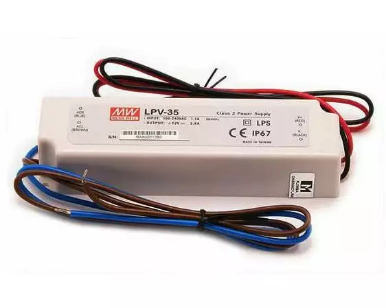 MeanWell LED-Treibernetzgerät 36 W, 24 V