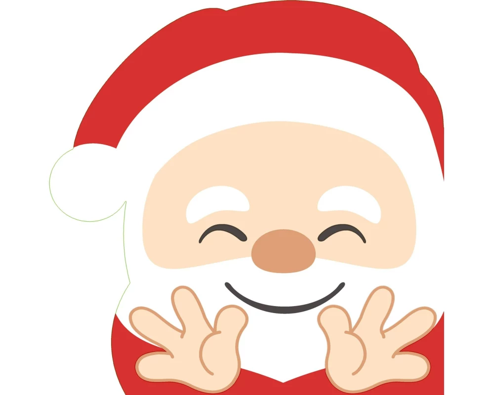 Paper + Design Weihnachtsservietten Hello Santa 33 cm x 33 cm, 12 Stück