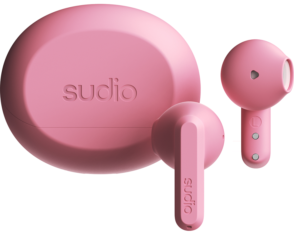 SUDIO Wireless Earbuds A3PNK A3, Pink