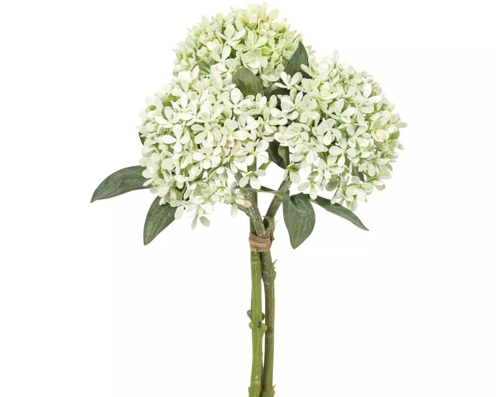 Botanic-Haus Kunstblume Schneeballbund 3er Set, 30 cm, Weiss