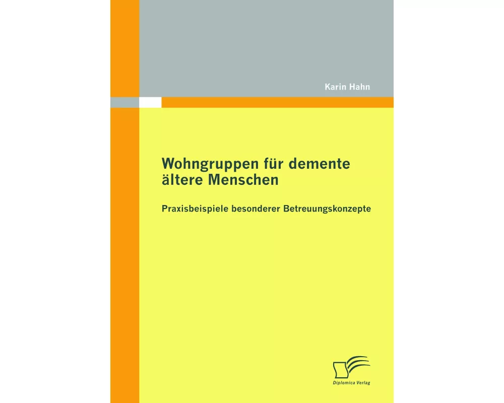Wohngruppen für demente ältere Menschen