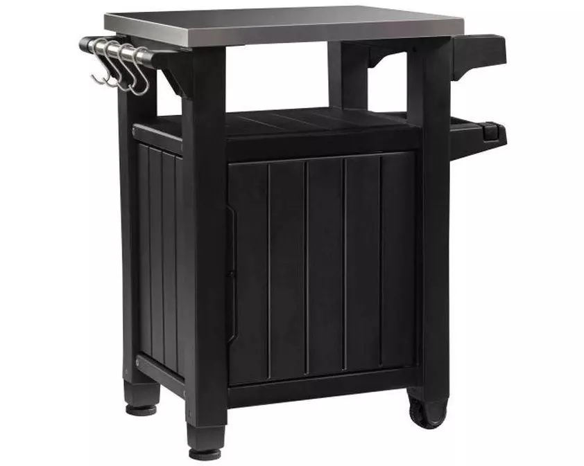 Keter Grill- und Gartenschrank Anthrazit