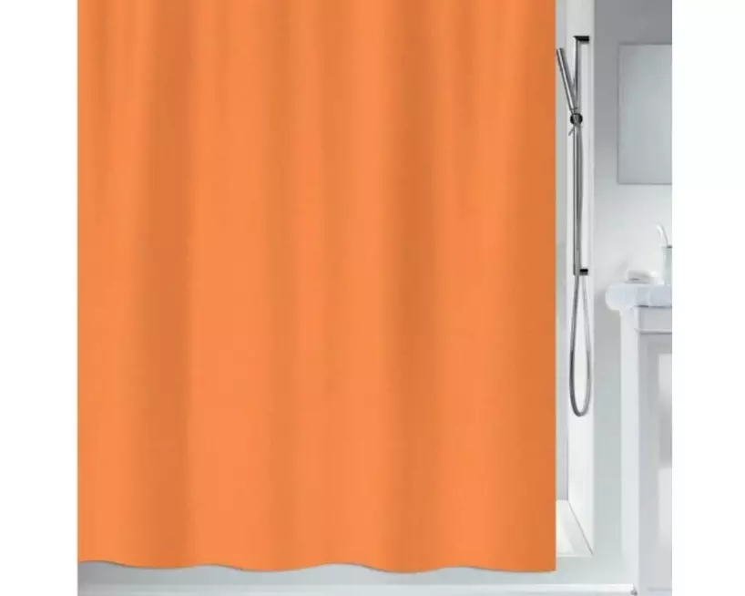 spirella Duschvorhang Primo 120 x 200 cm, Orange
