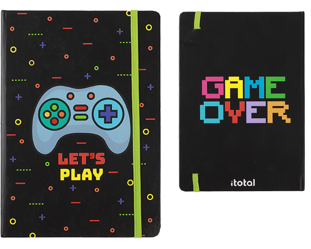 ROOST Notizbuch A5 XL2289 Let's play