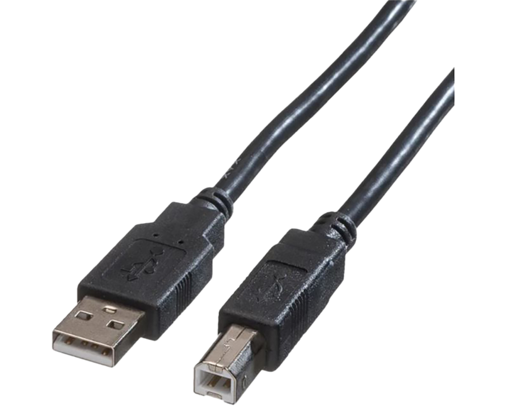 SCHOENENBERGER Cable USB-A to USB-Printer 90.003/11.02.8818 1.8m black