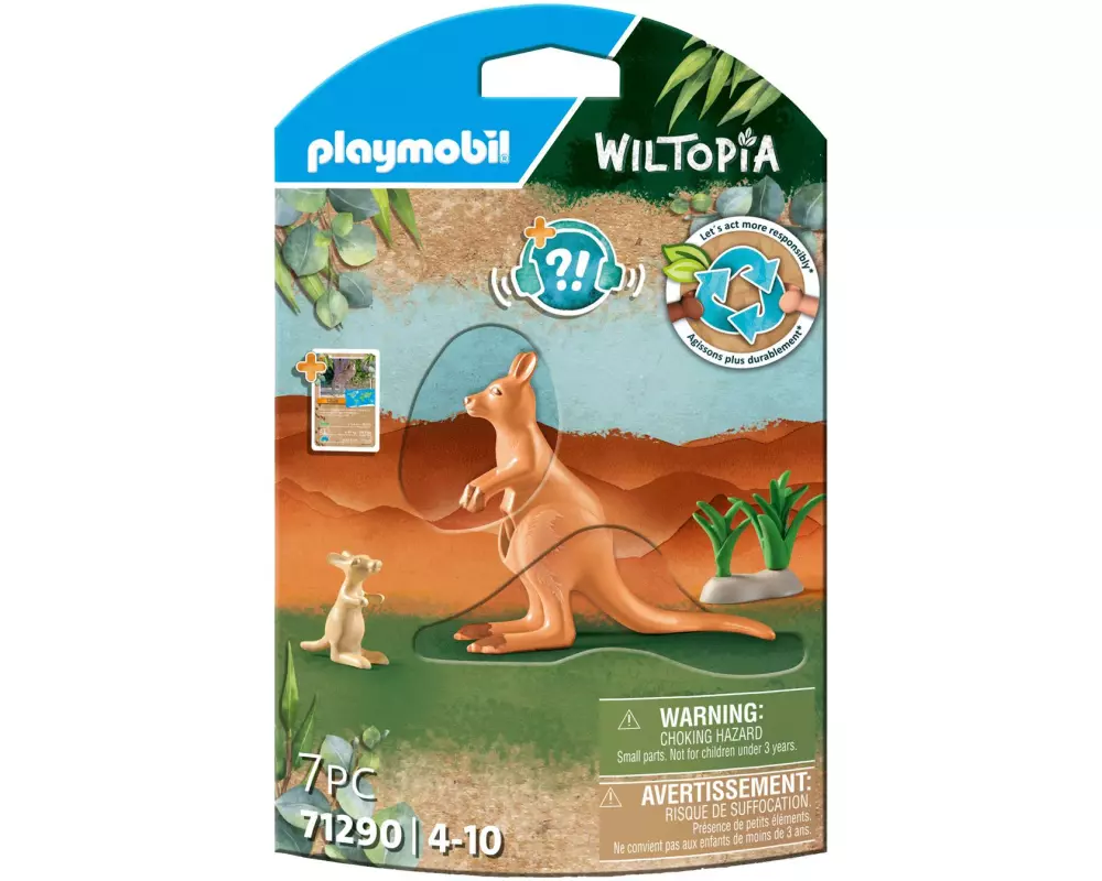 Playmobil Wiltopia Känguru mit Jungtier 71290