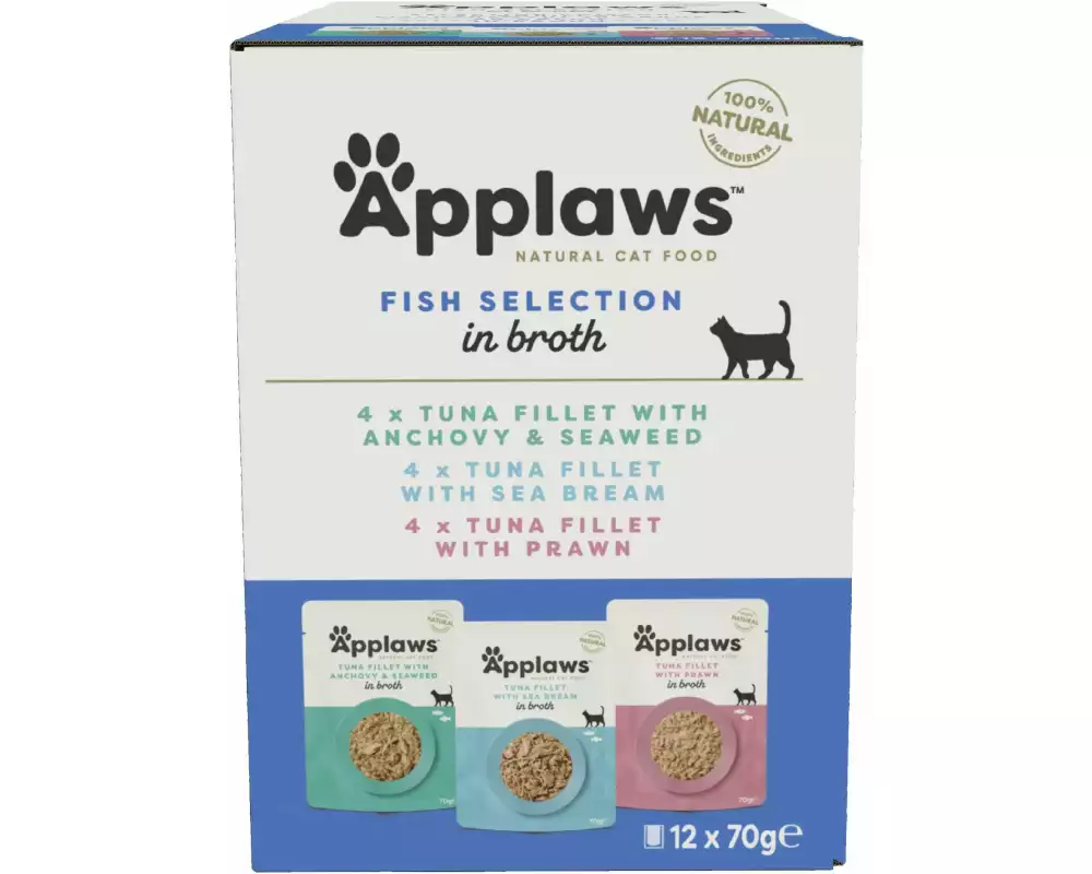 Applaws Nassfutter Multipack Fish Selection 12 x 70 g