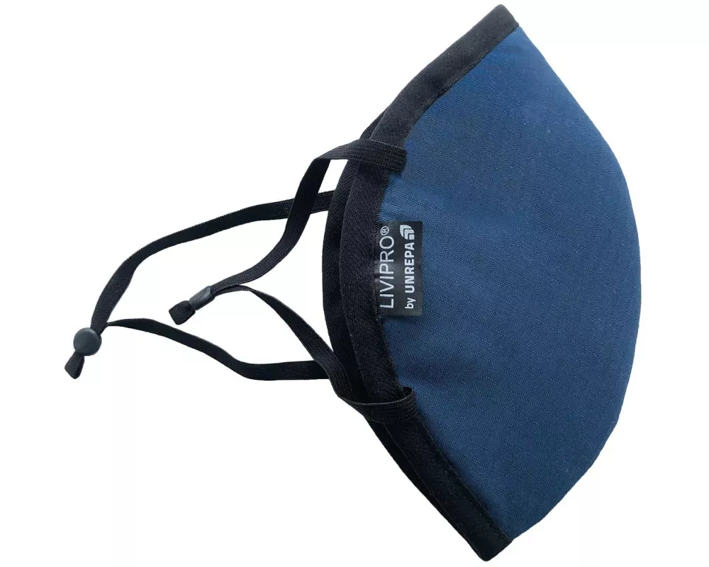 UNREPA Community Stoffmaske LIVIPRO Evolution Gr. XS, Blau