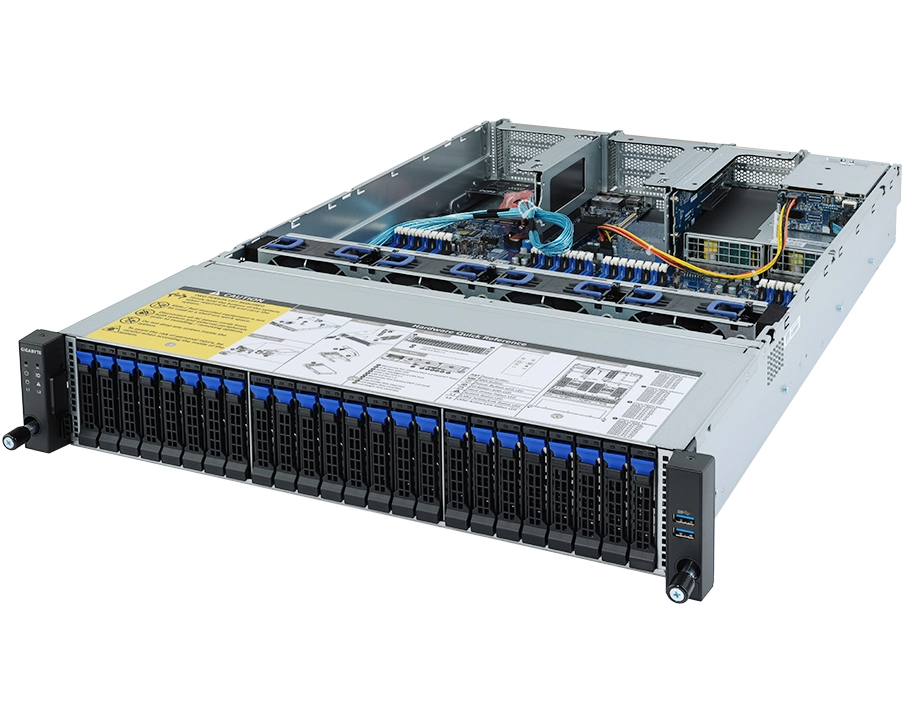 2U / R282-Z91 / Dual 7002 / Up to 64-core