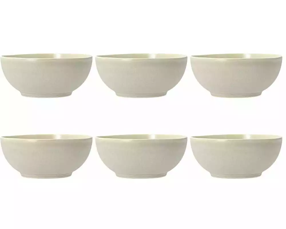 Villa Collection Schale Shoku 12.5 cm, 6 Stück, Beige