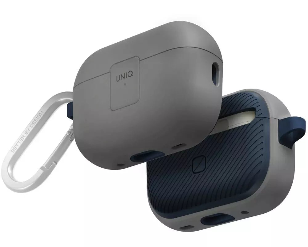 Uniq Transportcase Clyde AirPod Pro Case 2nd Generation Grau