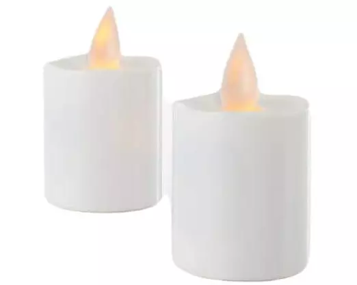 STT LED-Kerzen Set Magic Tea light 3.8 cm, Warmweiss, 2 Stück