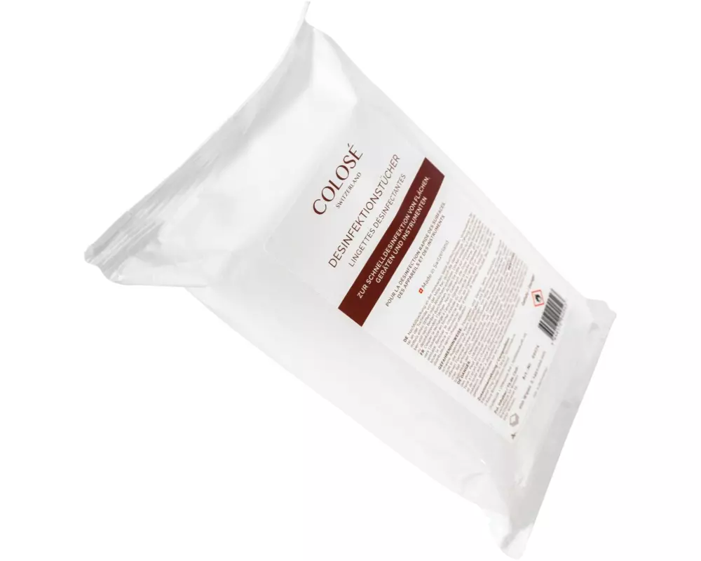 Colosé Desinfektionstücher Fläche 200 Stück Refill