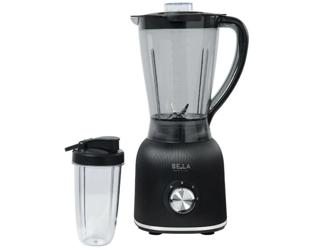 Berger Lanz Standmixer SM1200W Transparent/Schwarz
