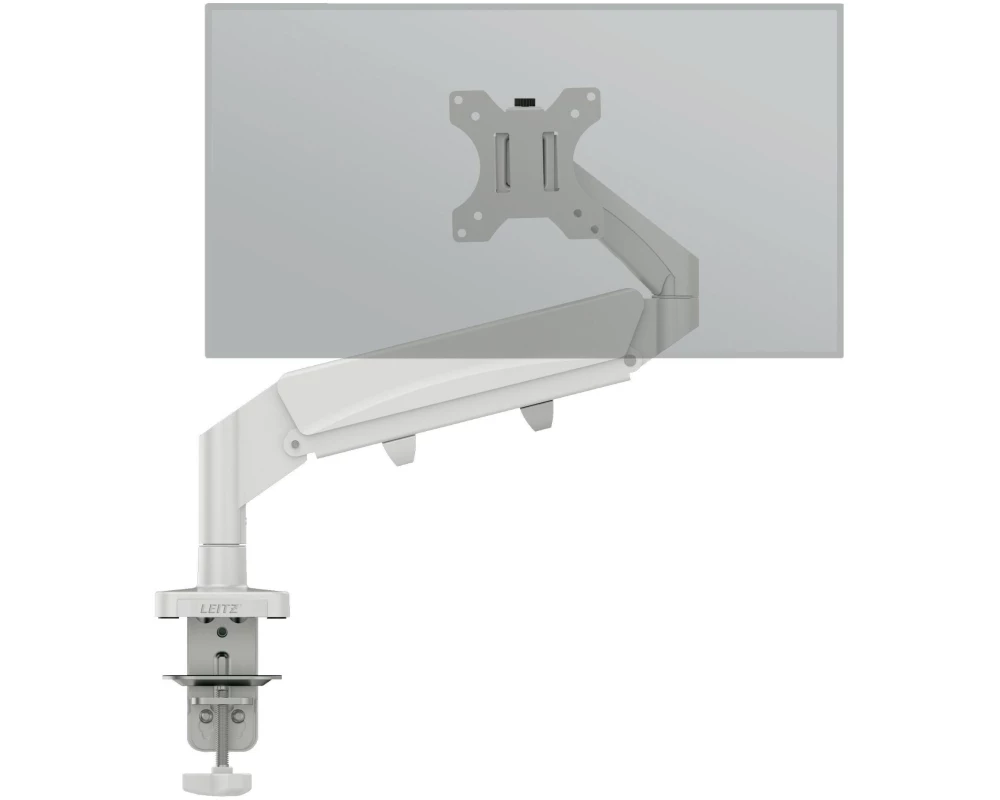 Leitz Tischhalterung Single Monitorarm Ergo bis 9 kg – Grau