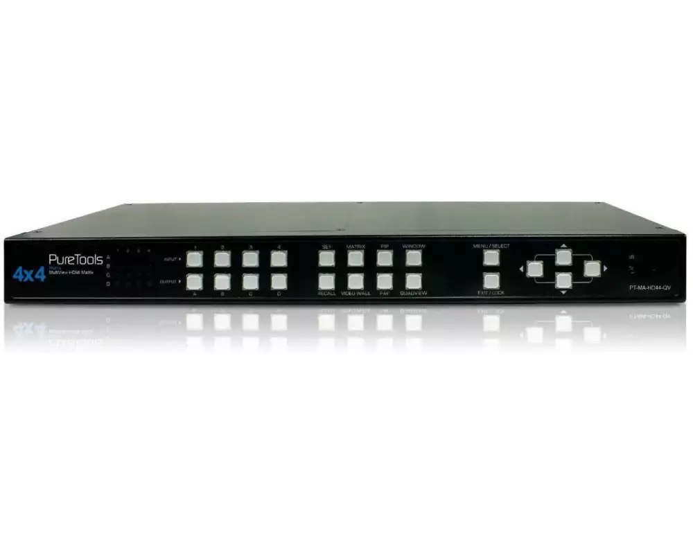 PureLink PureTools Matrix Switcher PT-MA-HD44-QV HDMI