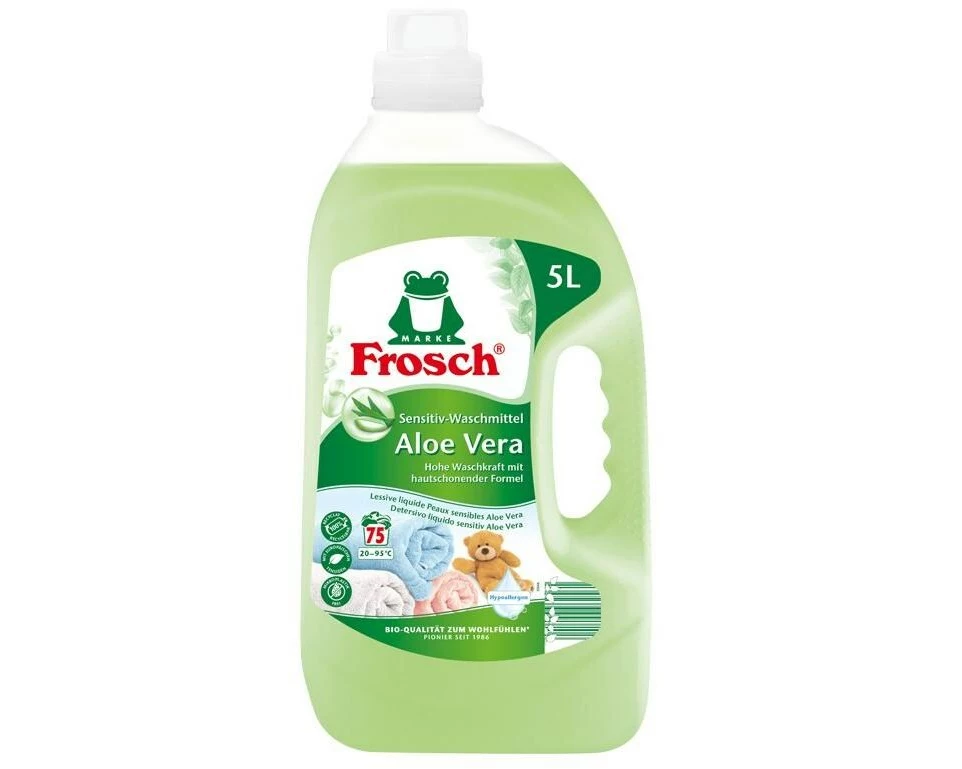 Frosch Flüssigwaschmittel Sensitive Aloe Vera 5 l