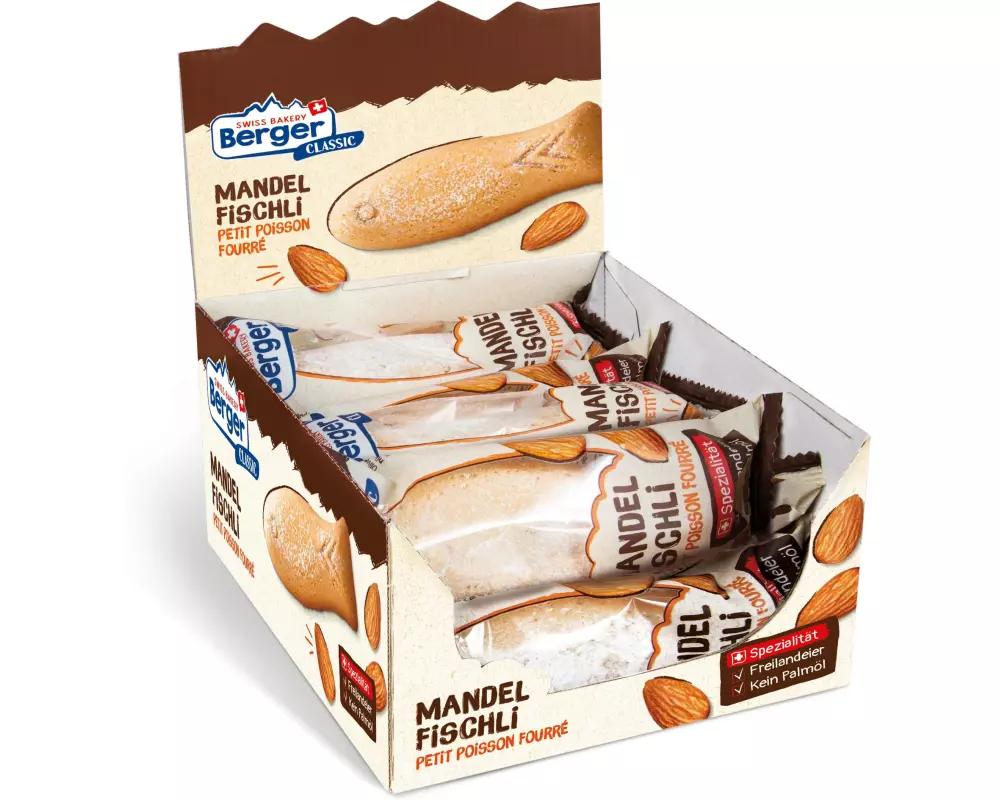 Berger Berger Mandelfischli 12 x 74 g