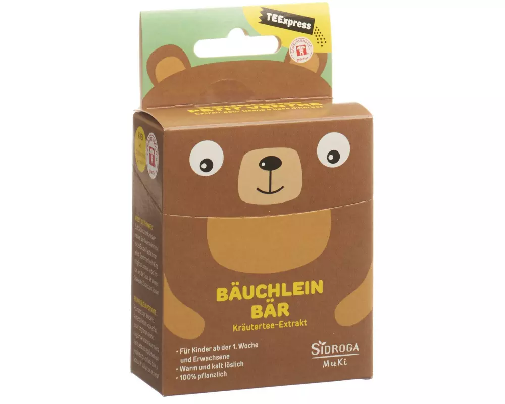 SIDROGA Tee Sidroga TEExpress Bäuchlein Bär Express Bäuchlein Bär