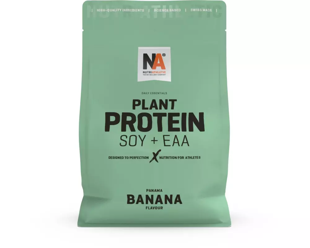 NUTRIATHLETIC Vegan Protein + EAA Banane 800 g