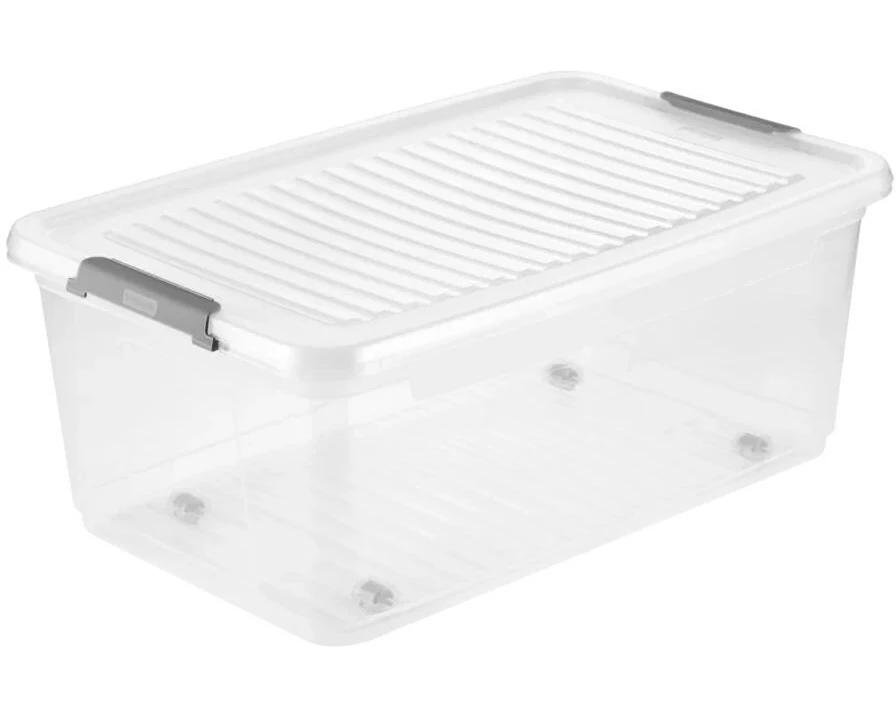 keeeper Aufbewahrungsbox Leo, transparent, 37 l