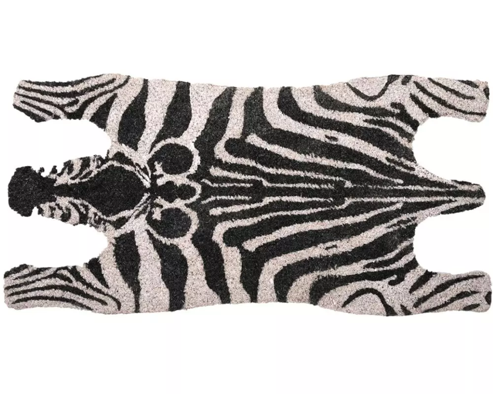 Esschert Design Fussmatte Zebra 38 cm x 75 cm