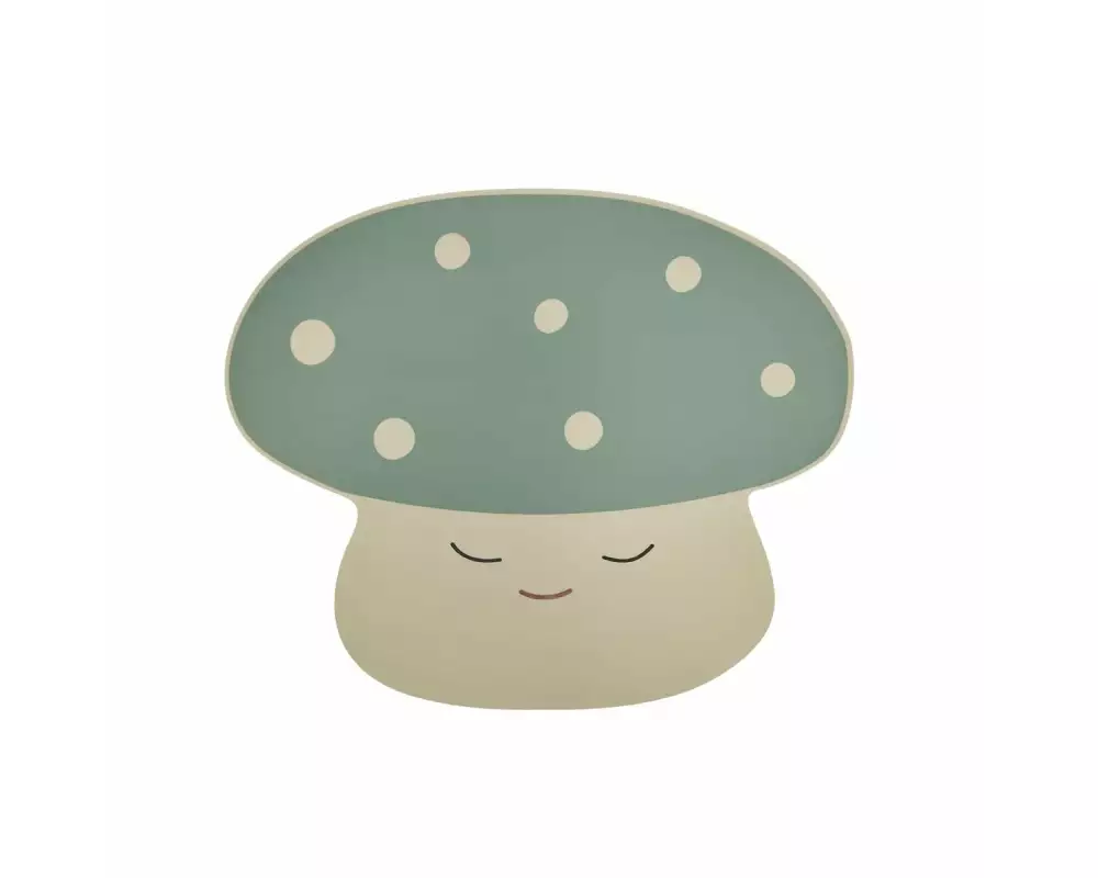 OYOY Kindertischset Mushroom Grün