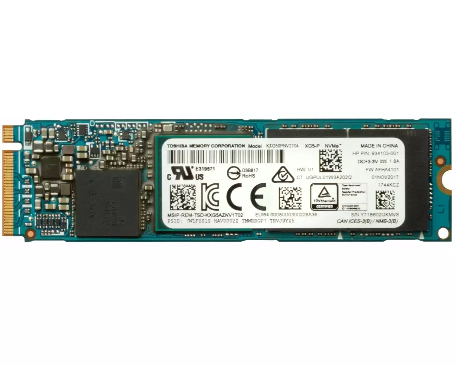 HP Z Turbo Drive QuadPro 2x512GB PCIe TLC SSD