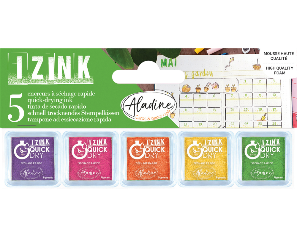 ALADINE Stempelkissen 03938 Knospe 5 Stück